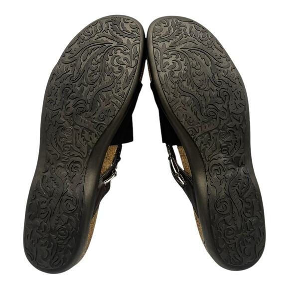 Naot Jennifer Sandals Women Size 11 Tan Aztec Beads Elastic Comfort - Picture 5 of 6